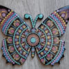 Butterfly dot mandala.