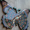 Butterfly dot mandala. - Image 2