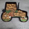 3D layered tractor.