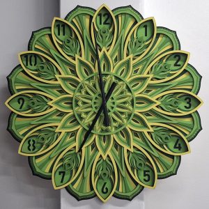 Green clock