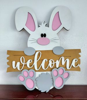 Easter Welcome Bunny